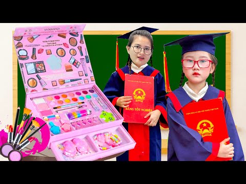 Cam Cam review hộp đồ trang điểm mới , đi chụp ảnh kỷ yếu, tốt nghiệp mầm non
