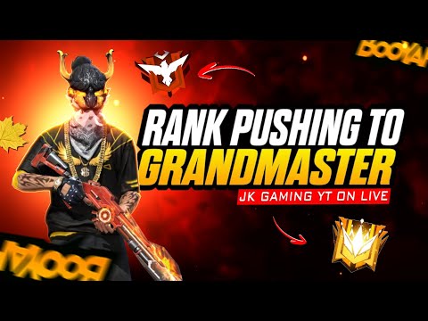 JK GAMING YT ON LIVE 🛑 || ROAD TO 600K || BR GRANDMASTER PUSH #freefirelive#tamillive#jkgamingyt