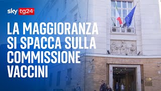 La maggioranza si spacca sulla Commissione Vaccini
