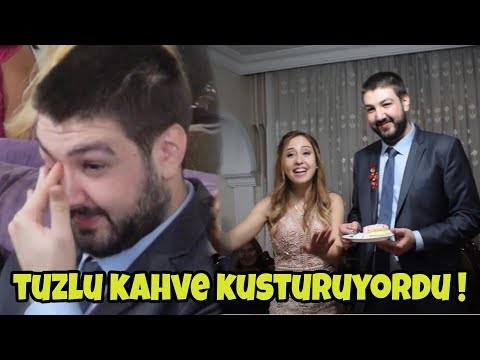 TUZLU KAHVE İÇTİM KUSUYORDUM // KIZ İSTEME GÖRÜNTÜLERİ