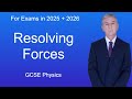 Resolving Forces and Components
