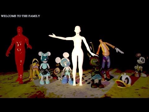 Todos los trajes y humanoides de five nights at treasure island parte 1