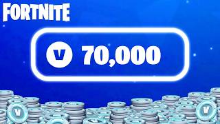 Spending 70,000+ V-Bucks in 5 Minutes!