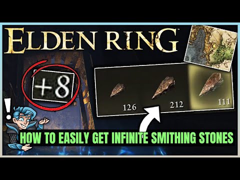 Elden Ring - How to Get INFINITE Smithing Stones 1 2 & 3 - Fast Smithing Stone Farm Guide!