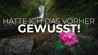 Das Problem mit der Rhododendronblüte am Geroldsauer Wasserfall + Tipps für die Wasserfallfotografie