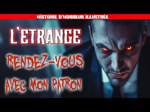 L'ÉTRANGE RENDEZ-VOUS AVEC MON PATRON...[CREEPYPASTA FR/HISTOIRE D'HORREUR ILLUSTRÉE]