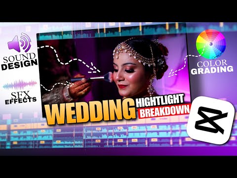 I Create a Wedding Highlight Using Capcut Editor In Phone | Wedding Highlight Breakdown, Capcut Edit