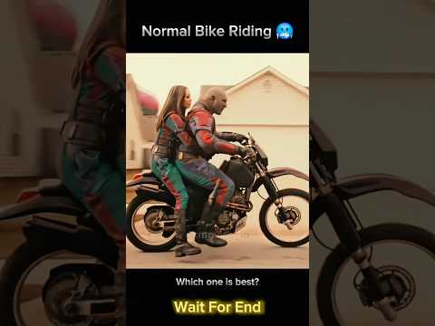 Normal 🥶 vs Super 💀 vs Legendary Bike Riding 🗿 #viral #trending #shorts #4k #status