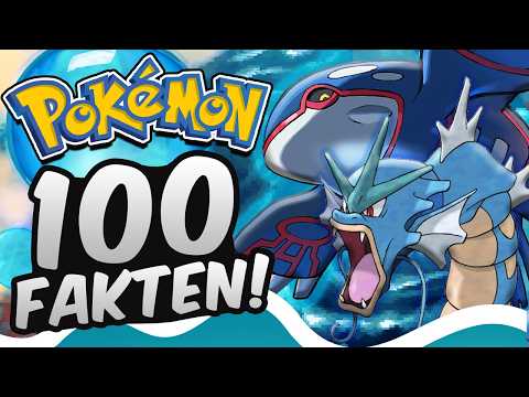 100 Fakten über Wasser Pokemon!