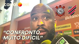 FABINHO SOLDADO, DO CORINTHIANS, FALA SOBRE SORTEIO DA COPA DO BRASIL E CRISE POLÍTICA