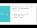 Analyzing Language and Imagery in Literature