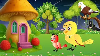 Chidiya MA Ki Mamta | Episode Rano | Chidiya Wala Cartoon | Tuni Acchi Cartoon | Hindi Kahani |