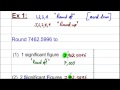 Rounding and Significant Figures Concepts
