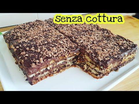 senza forno !! la fai in 10 minuti torta con pochi ingredienti