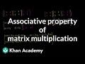 Matrix Multiplication Properties and Scenarios