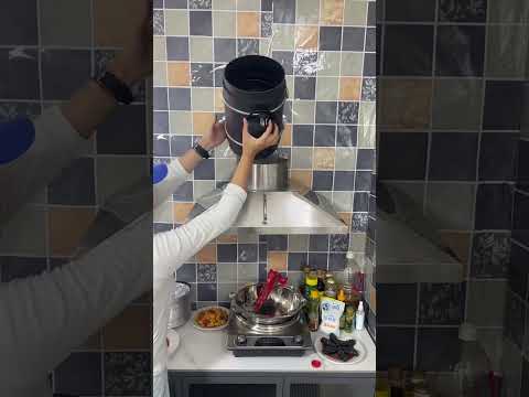 Finally invented the #exhaust fan#kitchengoodthings#juHome essentials #pipeline