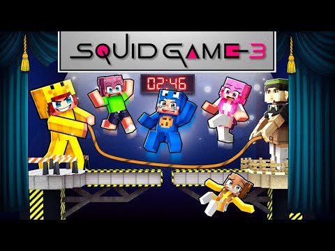 Wij Spelen SQUID GAME 3 In Minecraft!