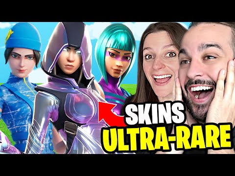 TOUS LES SKINS ULTRA RARES DE KIM SUR FORTNITE ! CASIER FORTNITE DE KIM !