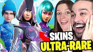 TOUS LES SKINS ULTRA RARES DE KIM SUR FORTNITE ! CASIER FORTNITE DE KIM !