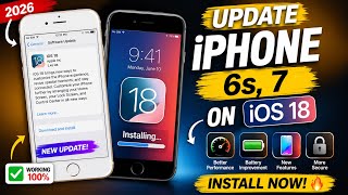 Update iPhone 6s, 7 on iOS 18 😱 | How to Install iOS 18 on iPhone 6s & 7 | 2026