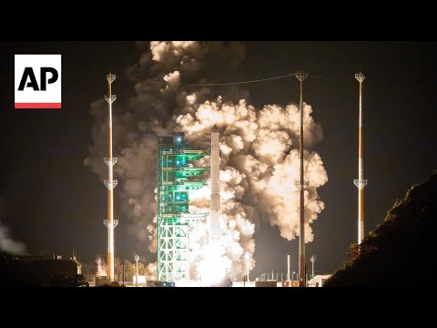 YouTube video thumbnail: South Korea Launches its Largest Satellite yet on its Space Rocket