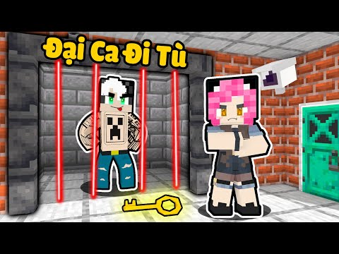 REDHOODVN THỬ THÁCH VƯỢT NGỤC NHÀ TÙ SIÊU AN TOÀN TRONG MINECRAFT*REDHOOD GIANG HỒ TRỐN TÙ BEDROCK