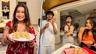 Shaadi ke baad Ruchika ka pehla tyohar & ghar pe banaye Modak 