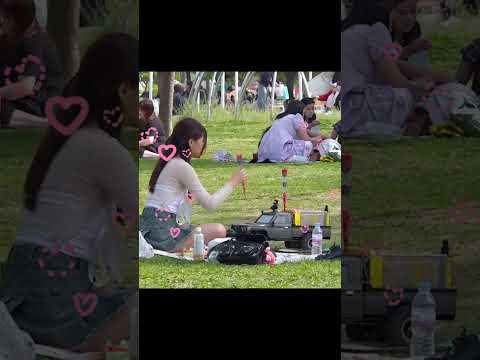 한강에서 미녀들에게 '장미꽃'으로 고백하기♥