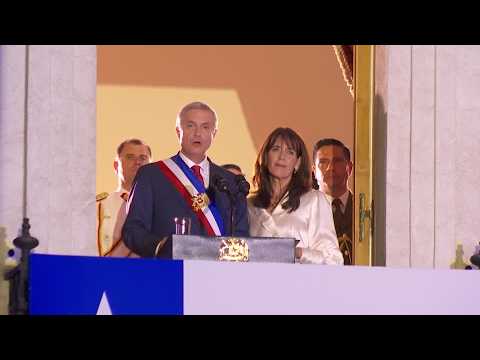YouTube video thumbnail: Chile's President Vows 'Emergency Government' in First Speech