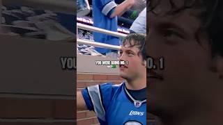 Stafford on Being the No. 1 Pick 🐐❤️ #nfl