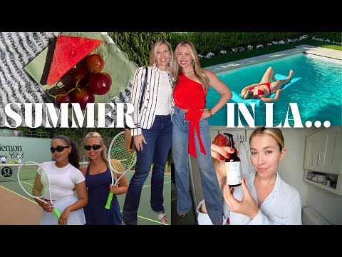 LA VLOG: Mom Visits, Pool Days, Beyonce Concert & ALO Gym
