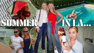 LA VLOG: Mom Visits, Pool Days, Beyonce Concert & ALO Gym