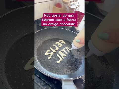 Não gostei do que fizeram com a Manu no amigo….