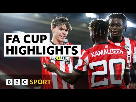 18-year-old Dibling scores twice in Saints win | FA Cup | BBC Sport