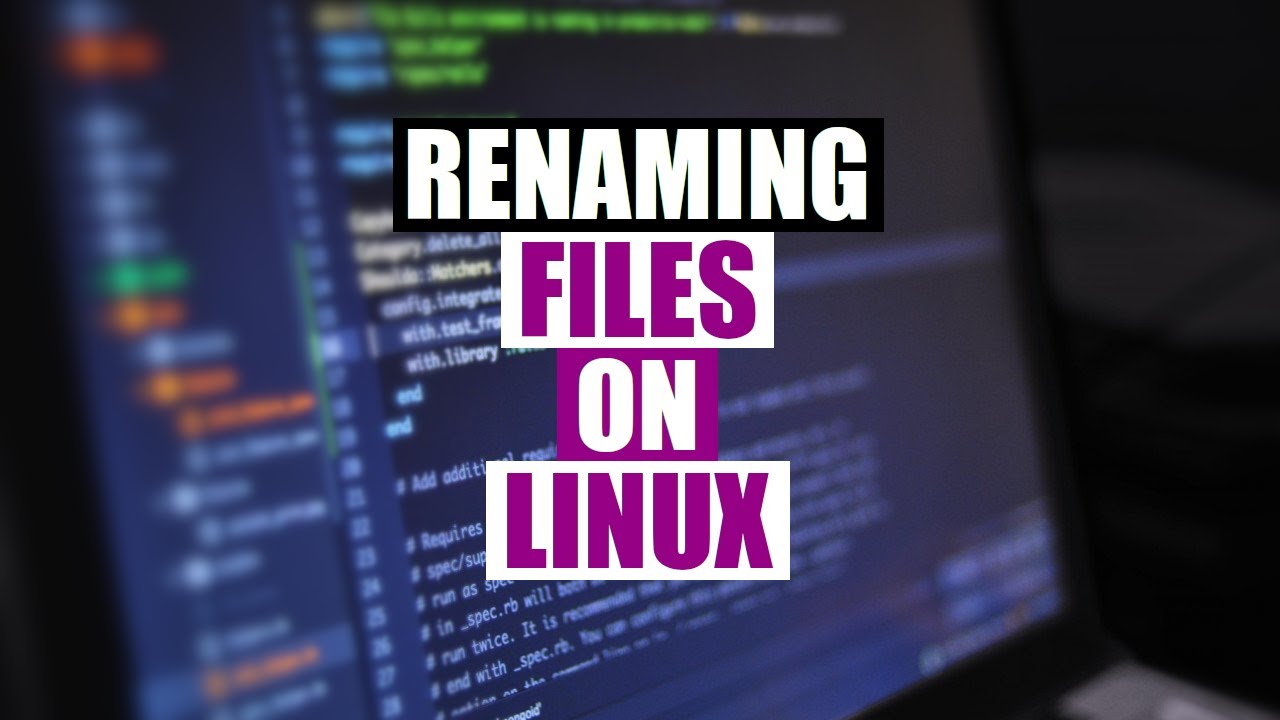 Tools For Renaming Files In Linux DistroTube