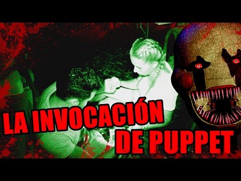 😈 La Invocación De PUPPET De FNAF 👉 RITUAL CREEPY