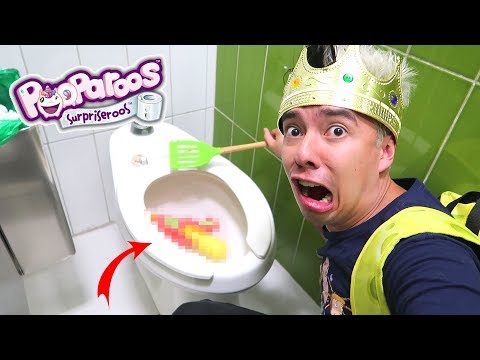 Buscando Juguetes en Inodoros Reales (Pooparoos) - Juguetes vs Ami