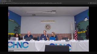 Central Hollywood Neighborhood Council Hearing