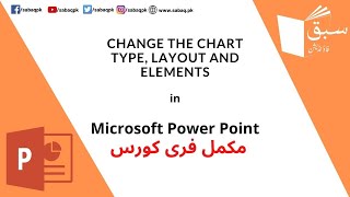 Change the chart type, Layout and elements