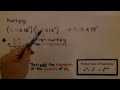Scientific Notation Operations