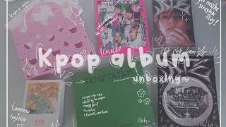 ‧₊˚Kpop albums unboxing ; TxT, Newjeans, Straykids