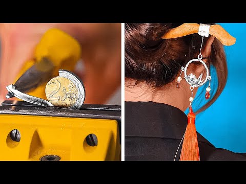 ¡Asombrosamente FÁCIL Joyería DIY Hecha de BASURA! | Ideas de manualidades de 5 minutos