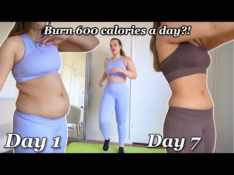 I tried growwithjo's 3 MILE WALKING WORKOUT to lose belly fat *no diet*