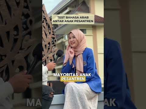 Test bahasa arab antar anak pesantren