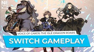 Voice of Cards: The Isle Dragon Roars Switch gameplay
