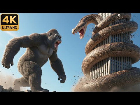 King Kong vs Titanoboa: A 60-Million-Year Battle for the Jungle’s Throne