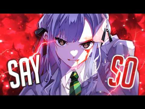 Nightcore - Say So (Rock Version) (Lyrics)