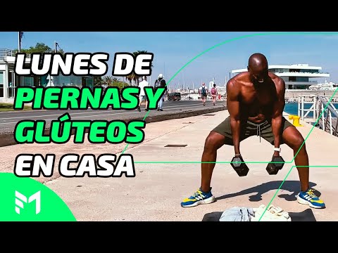 🍑 Lunes de Piernas y Glúteos en Casa: Activa, Tonifica y Suda Desde Ya