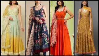 Sleeveless Anarkali suit designs/ Anarkali suit #anarkali #anarkalisuits