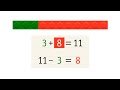 Finding Unknown Numbers in Addition